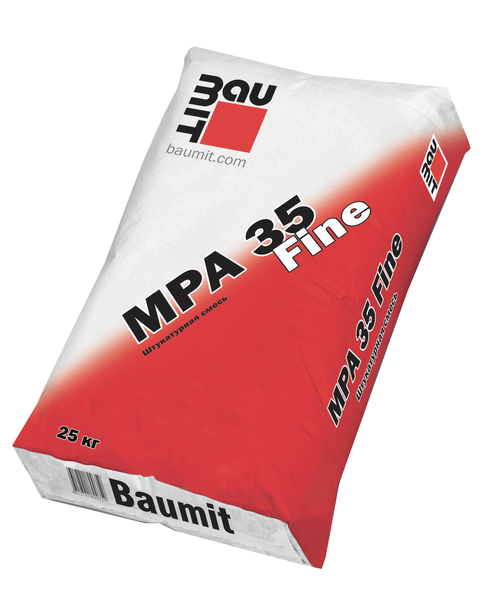 Baumit Штукатурная смесь МРА35 Fine (25кг) 
