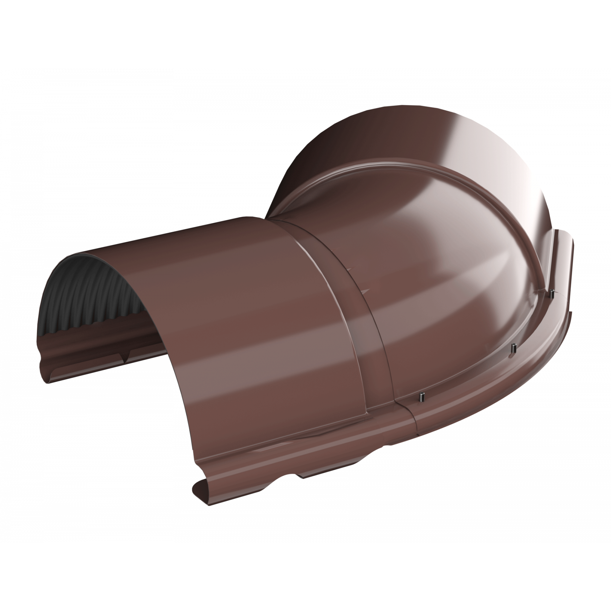 Металлическая Технониколь внешний угол 135°, коричневый