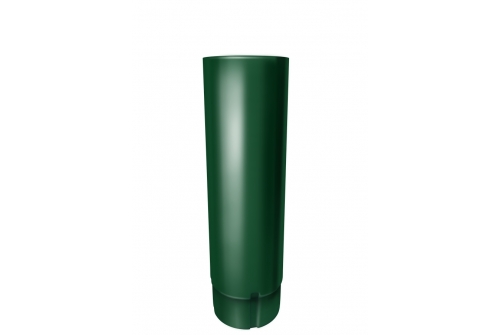 Труба круглая 90 мм  3 м GrandLine RAL 6005 зеленый мох