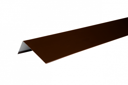 HAUBERK наличник оконный метал, полиэстер RAL8017 (коричневый)