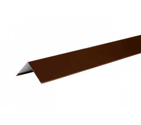HAUBERK угол метал.внешний, полиэстер RAL8017 (коричневый)
