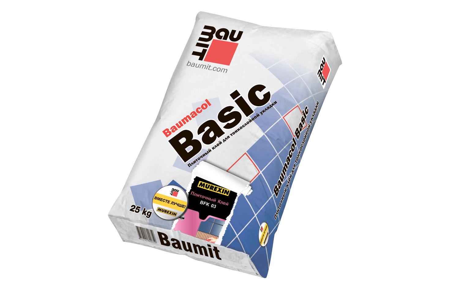 Baumit Клей плиточный Baumacol Basic  (25кг)
