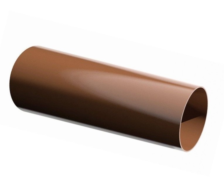 VERAT труба (1,5м) коричневый, глянец